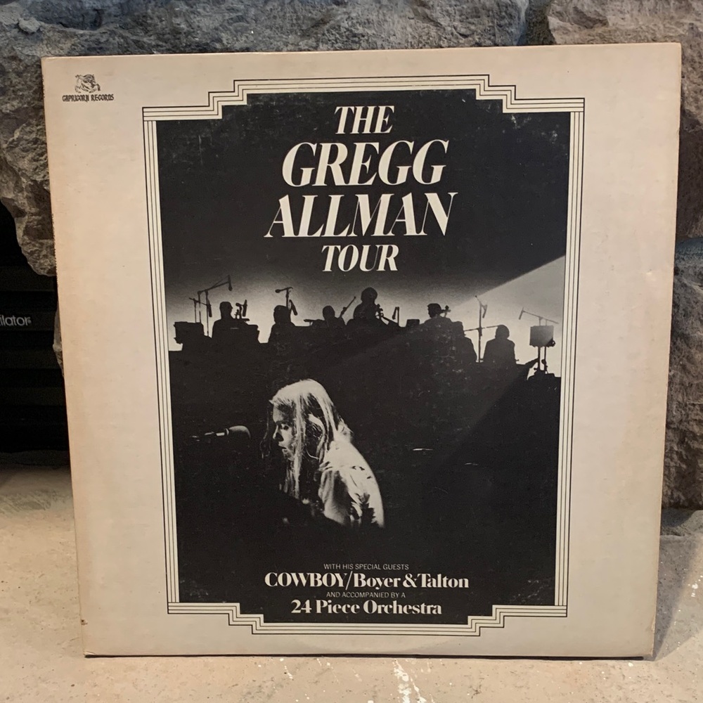 The Gregg Allman Tour Vinyl Record